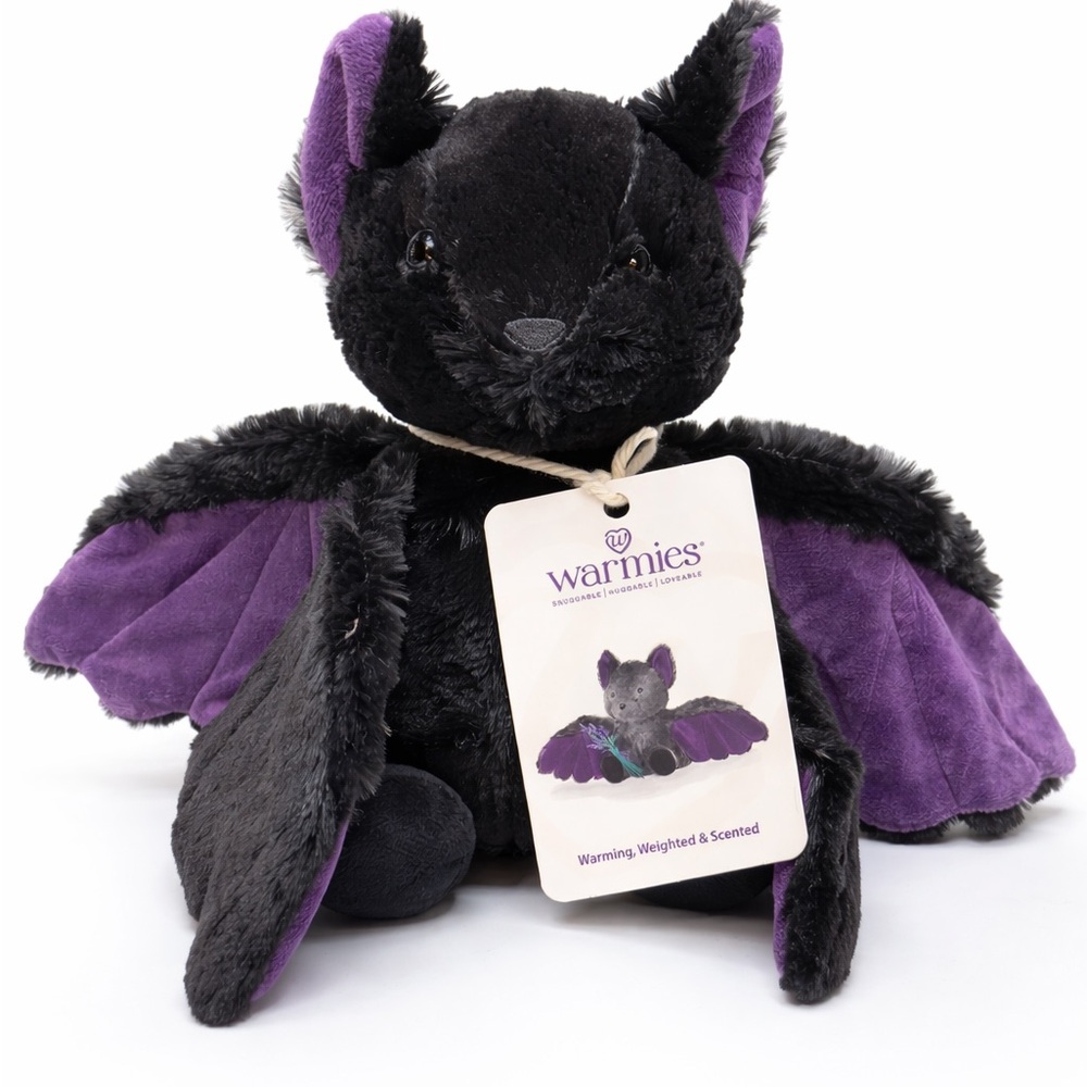 Warmies Bat Plush Lavender Scented Weighted Microwavable Stuffed Animal